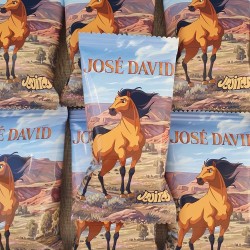 Gusanitos Personalizados Spirit El Corcel Indomable | Snack Aventurero