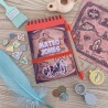 Cuaderno A6 personalizado con bolígrafo a juego de Tadeo Jones.