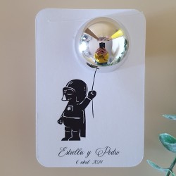 Bálsamo Labial Darth Vader | Detalle Boda o Evento Star Wars
