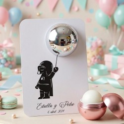 Bálsamo Labial Darth Vader | Detalle Boda o Evento Star Wars