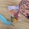 Detalle de chuches para fiestas de aventuras, tierno y cuqui por Kalukuqui.
