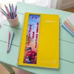 Etiquetas adhesivas personalizadas para cuadernos A6 con diseño de Roblox.