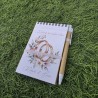 Cuaderno A6 con Bolígrafo Alianzas de Boda | Kalukuqui