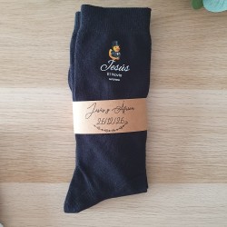 Calcetines Negros Novio Pato de Goma | Kalukuqui