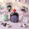 Cantimplora de sabores inspirada en Miércoles Addams por Kalukuqui.
