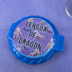 Estuche de chicle extralargo con ilustración exclusiva de la Academia Nevermore.