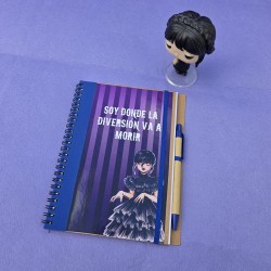 copy of copy of copy of copy of copy of copy of Cuaderno A5 Vichy Conejita Bailarina