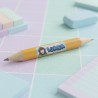 Pack de etiquetas adhesivas minis para lápices con diseño de Muichiro Tokito y tonos pastel.