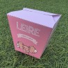 Envase en formato sushi con ilustración personalizada y exclusiva de la marca.
