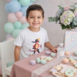 copy of Camiseta Cumpleaños numero acuarela