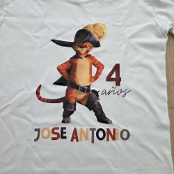 copy of Camiseta Cumpleaños numero acuarela