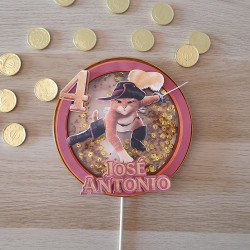copy of copy of copy of Cake Topper Sencillo Futbol