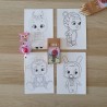 Pack de regalos deluxe de los Bebés Llorones por Kalukuqui en tonos pastel.