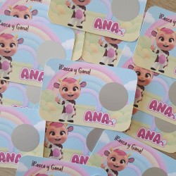 Accesorio cuqui de Kalukuqui para regalar en cumples y candy bars de niños.