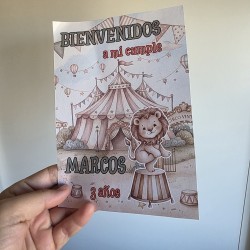 copy of copy of Letrero A4 Bienvenidos Rapunzel Disney