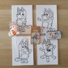 Pack de Regalos Divertidos y Creativos de Bluey | Kalukuqui
