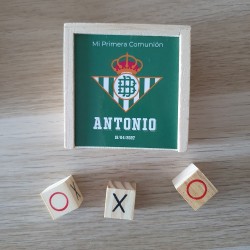Accesorio cuqui de Kalukuqui para regalar en comuniones y cumples de forofos.
