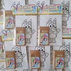 Pack Regalo Divertido Nº 18 Bluey Personalizado | Detalles Eventos