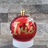 Bola de Navidad Roja en Caja Reno | Detalle Navideño Original
