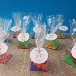 Juego de Habilidad Cubo Transparente | Detalles Infantiles Surtidos