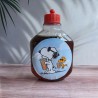 Diseño de cantimplora interactiva con la imagen del perrito Snoopy.