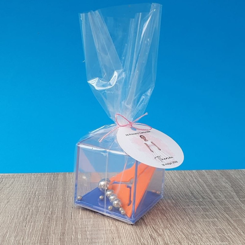 Juego de Habilidad Cubo Transparente | Detalles Infantiles Surtidos