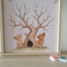 copy of Lámina árbol de huellas Stitch y Angel Love