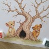 copy of Lámina árbol de huellas Stitch y Angel Love