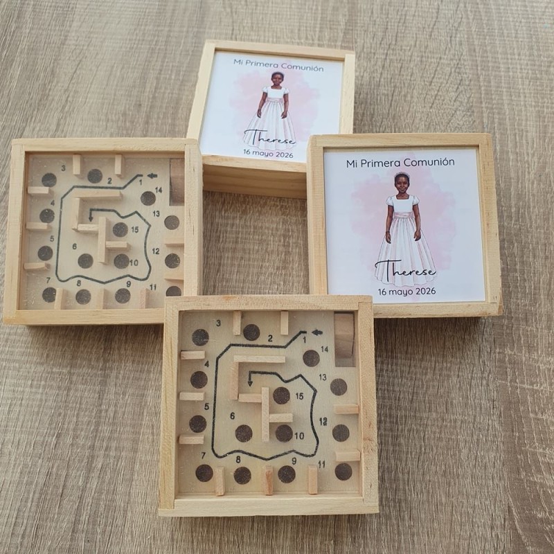 Juego de Habilidad Laberinto de Madera | Detalle Ecológico y Tradicional