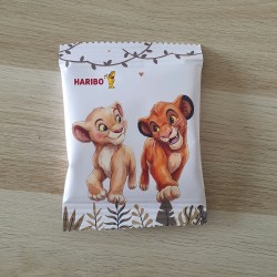 Detalle dulce XL para invitados de fiestas infantiles con diseño de Simba y el Rey León.