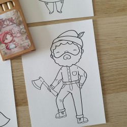 Pack Regalo Divertido Casiopea Caperucita Roja | Kalukuqui