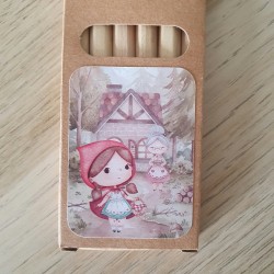 Pack Regalo Divertido Casiopea Caperucita Roja | Kalukuqui