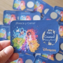 Tarjetas Rasca y Gana Castillo Mágico | Un Sueño de Disney en tu Evento