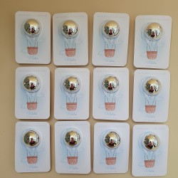 Bálsamo Labial Esfera Globo Aerostático | Detalle de Comunión y Bautizo