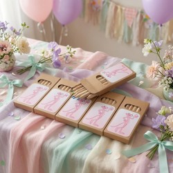 Caja Lápices de Colores Pantera Rosa | Regalo Original para Niños