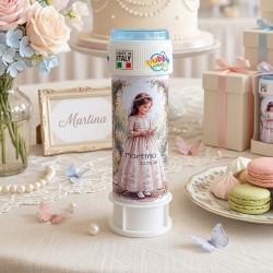 Pompero Personalizado Niña Comunión | Detalle Elegante y Divertido